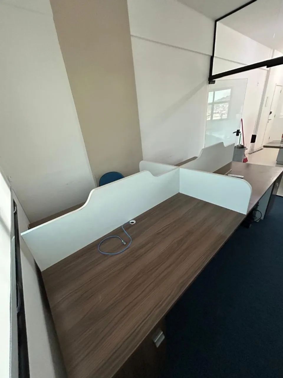 Mesa Escritório - Estação de trabalho 4 lugares  - Foto 5