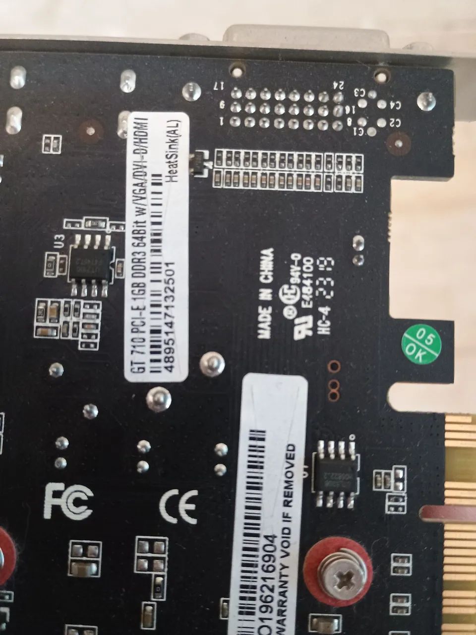 GT 710 1GB extremamente conservada  - Foto 4