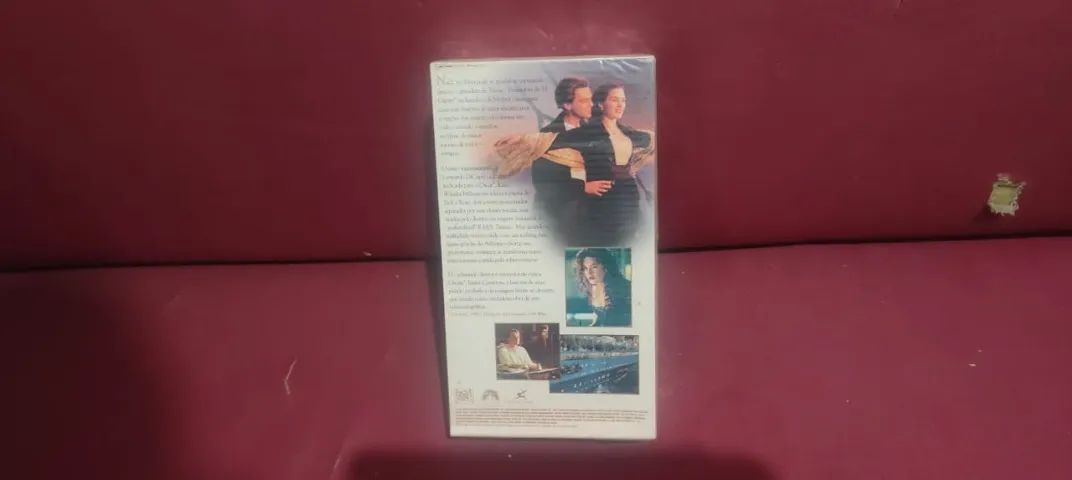 filme titanic vhs lacrado - Foto 2