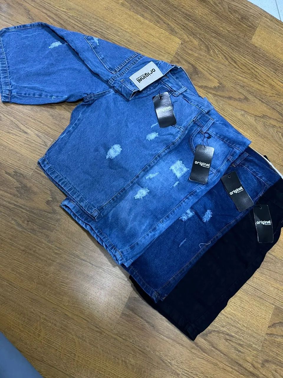 Bermuda jeans masculina  - Foto 3