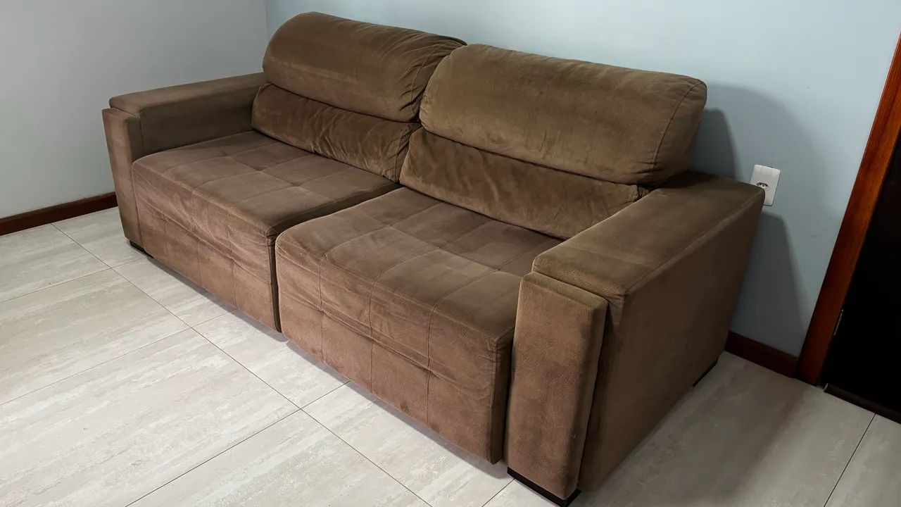Vendo sofá retrátil e reclinável - Foto 5