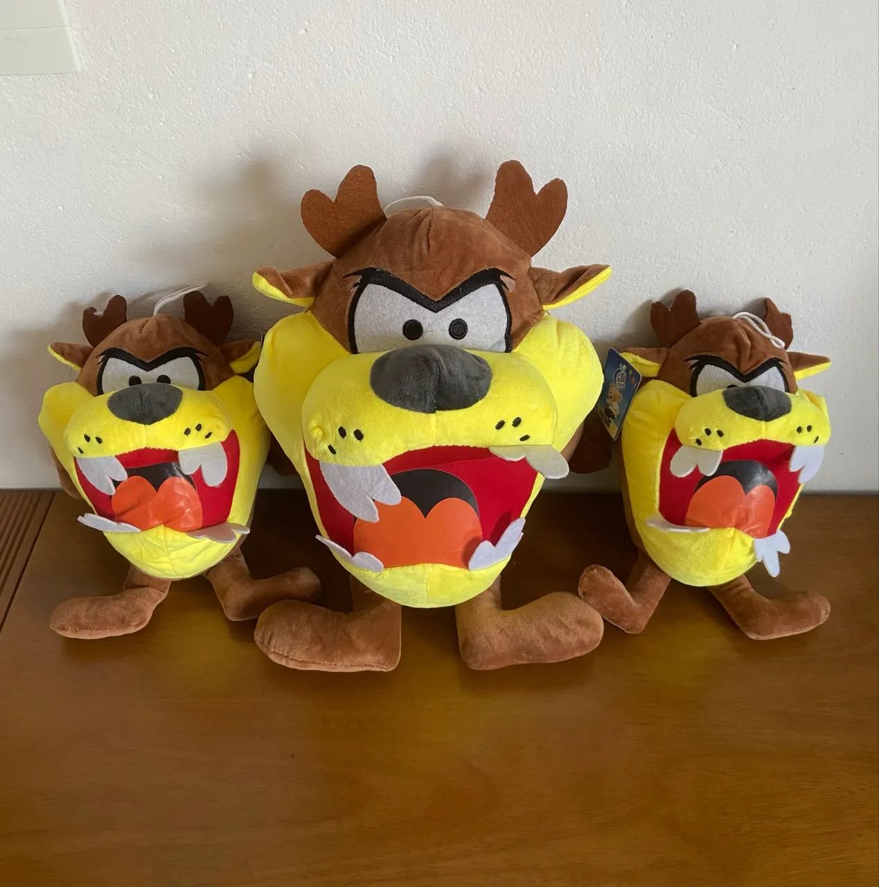 Pelúcia trio Taz mania 