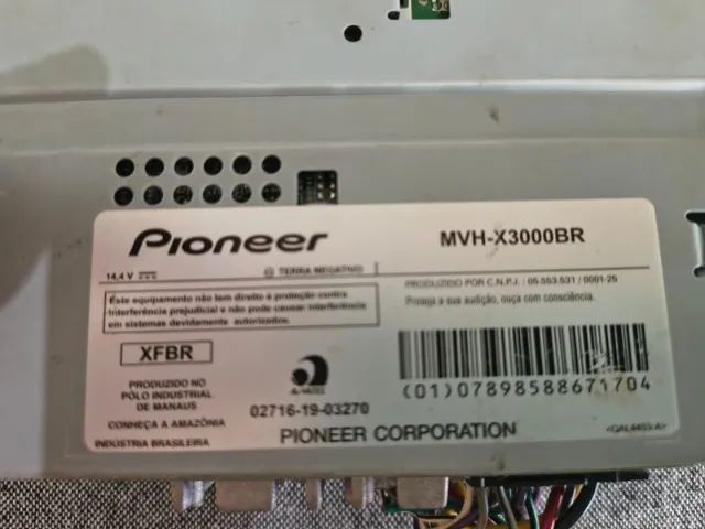 Pioneer Mp3 Player Mvh-x3000br - Foto 3