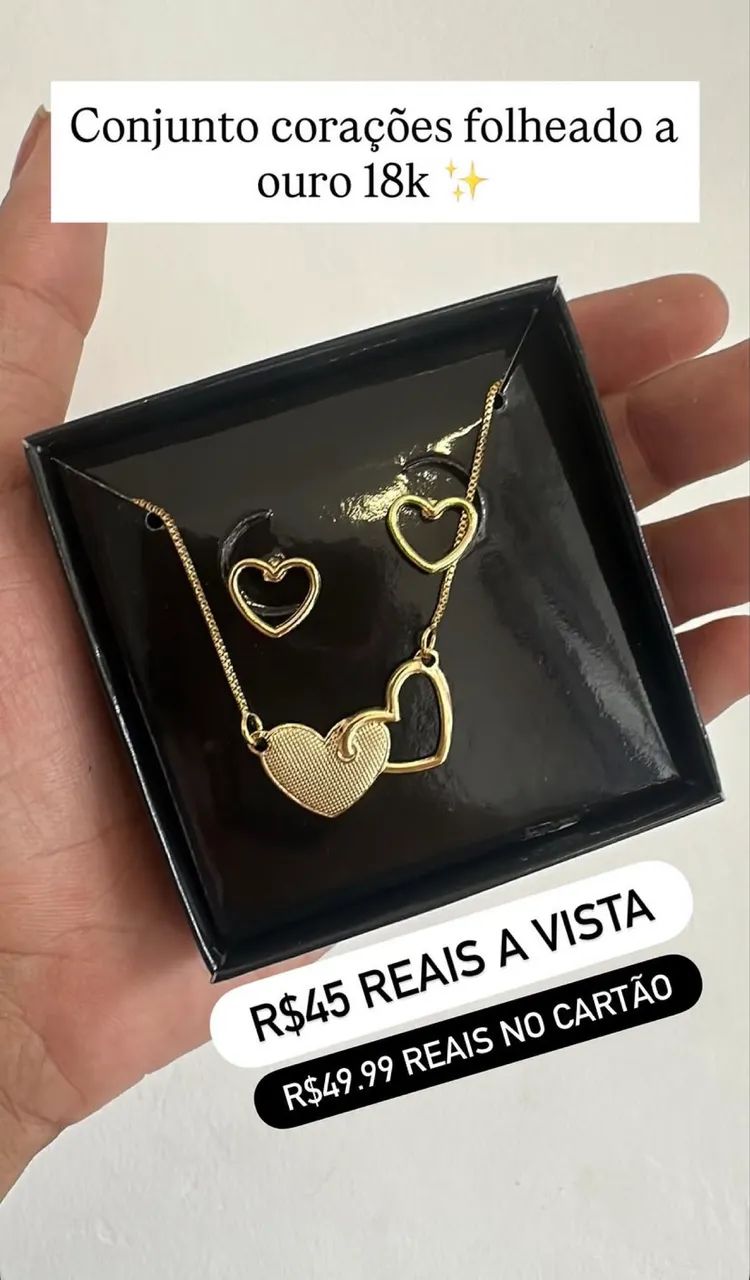 conjunto folheado