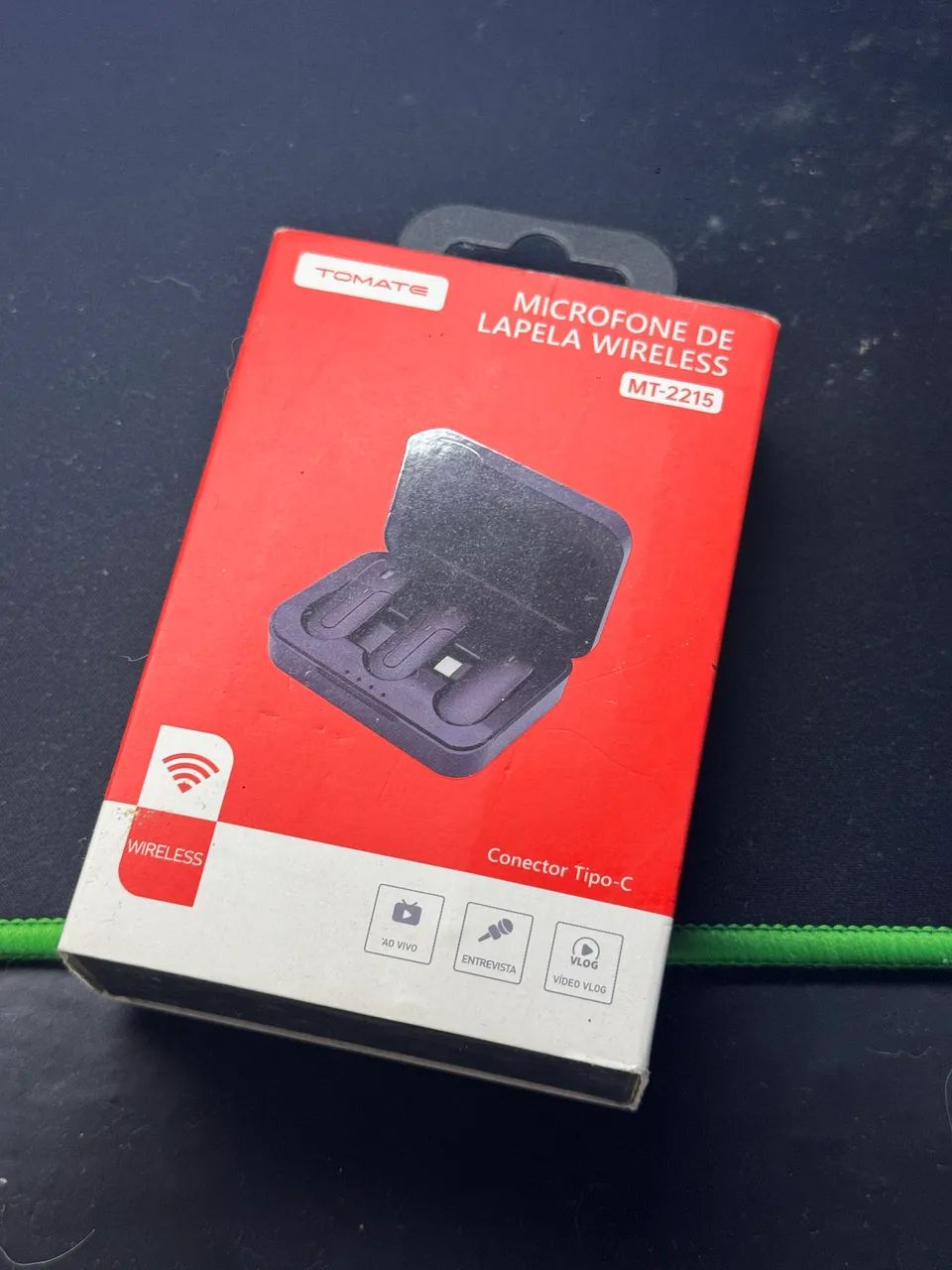 Microfone Lapela Wireless - TOMATE - Foto 3