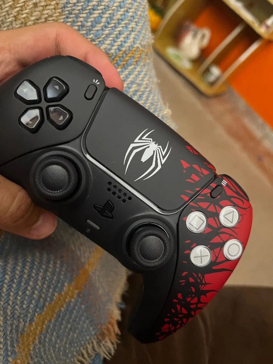 Controle PS5 Spiderman e Midnight - Foto 2