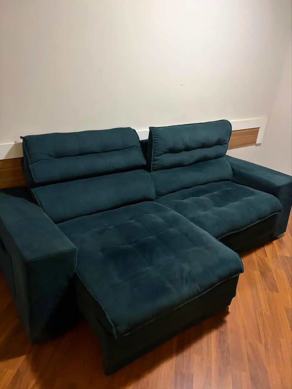 Sofá azul retrátil  - Foto 2