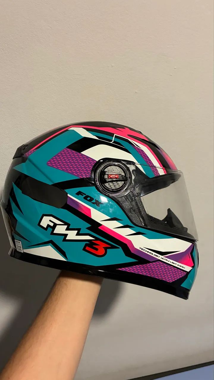 Capacete FW3 GTX FOX - Foto 3