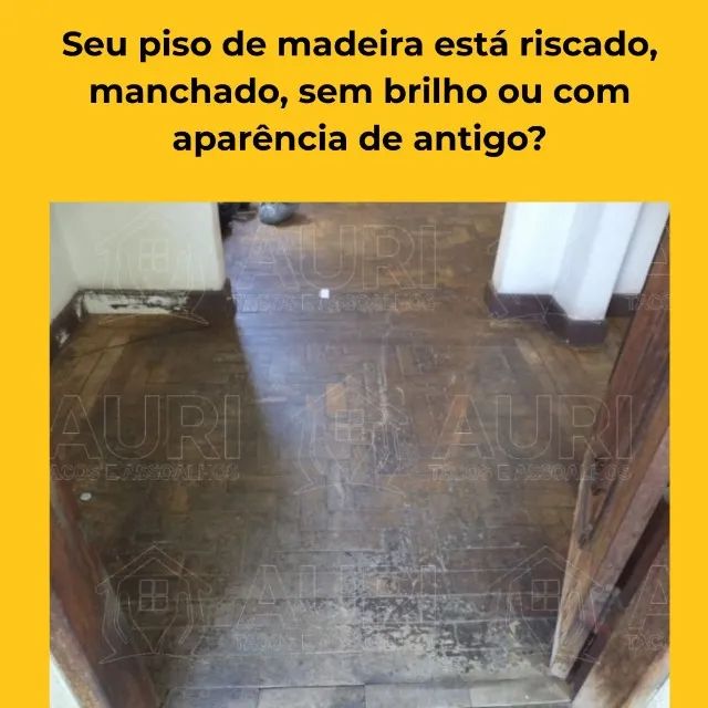 Restauração de piso de madeira  - Foto 3