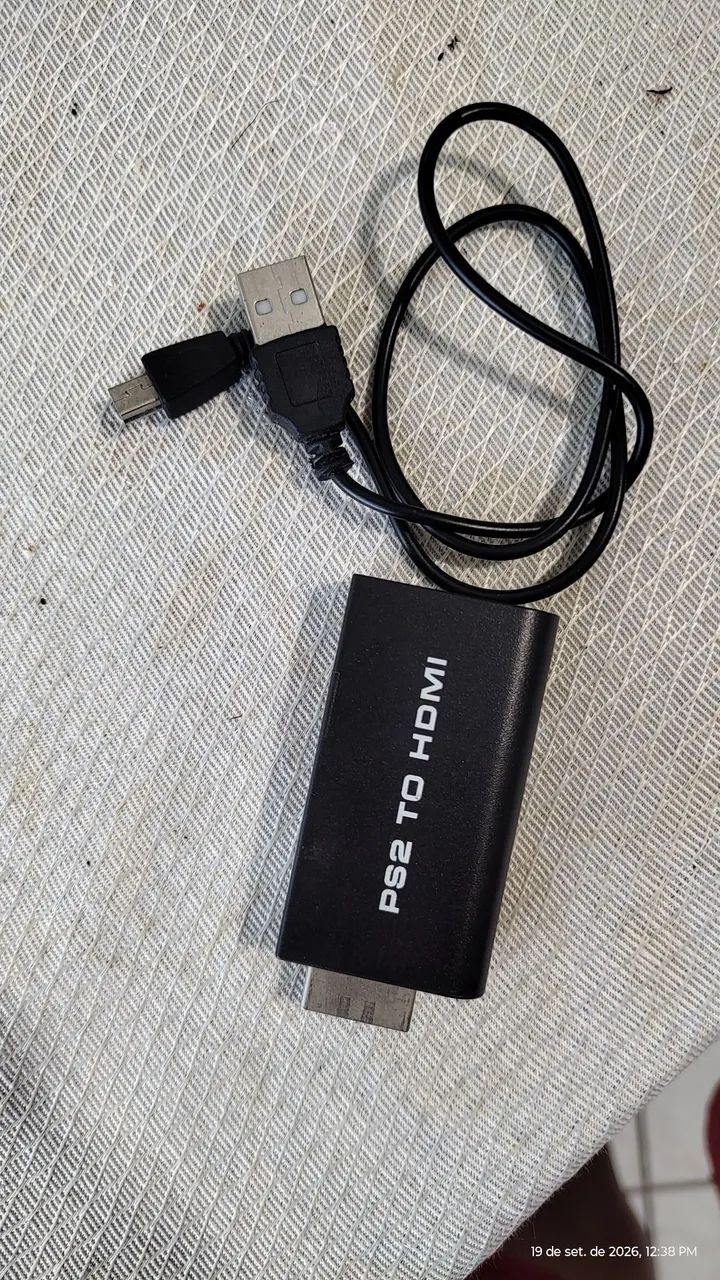 Adaptador HDMI para PS1 e PS2 