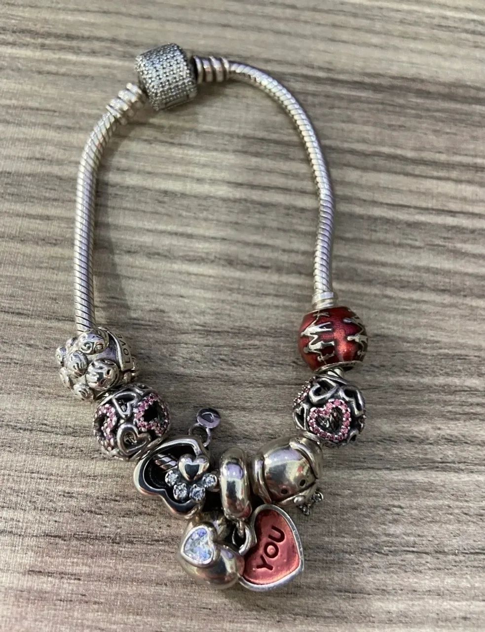 Pulseira Pandora completa original 