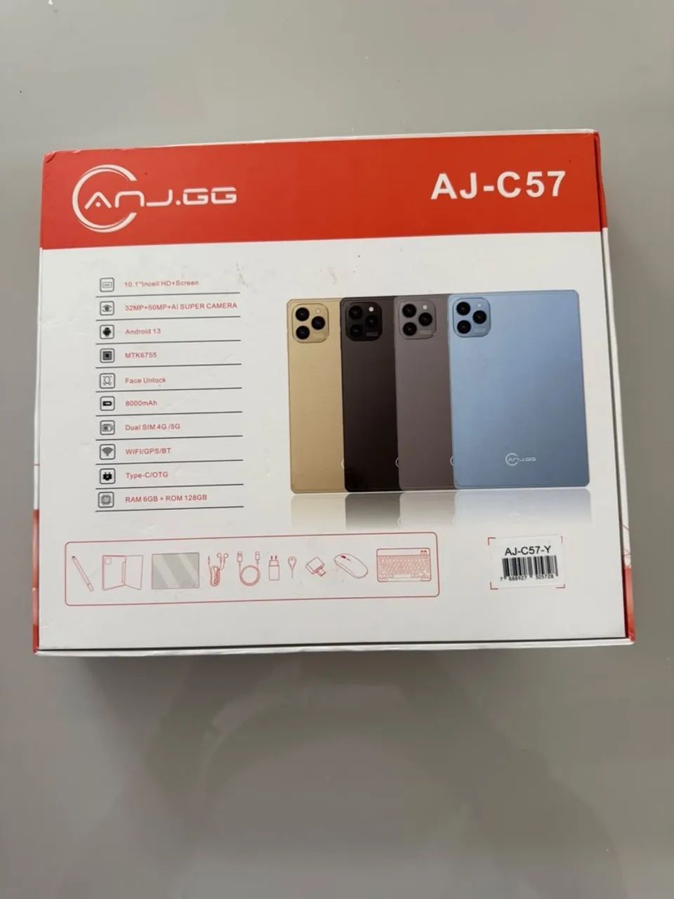 Tablet AJ.GG AJ-C57 10,1? Android 13 + Teclado e Mouse - Foto 2