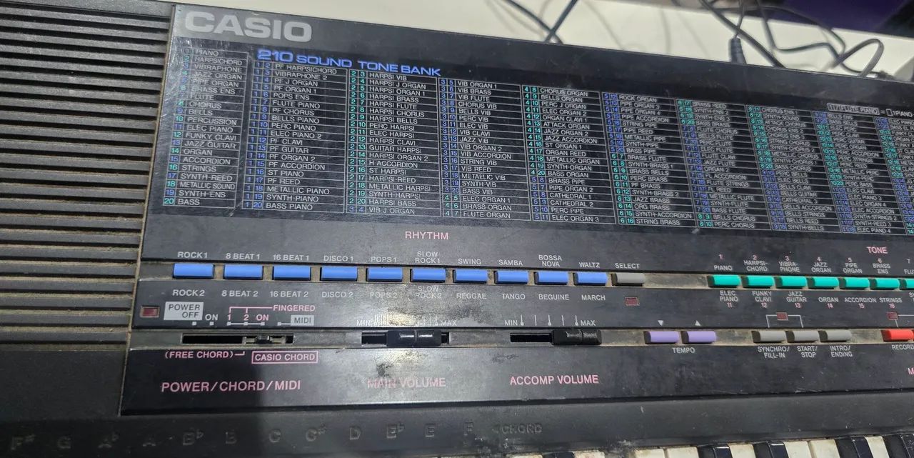 TECLADO CASIO MT-260 - Foto 3