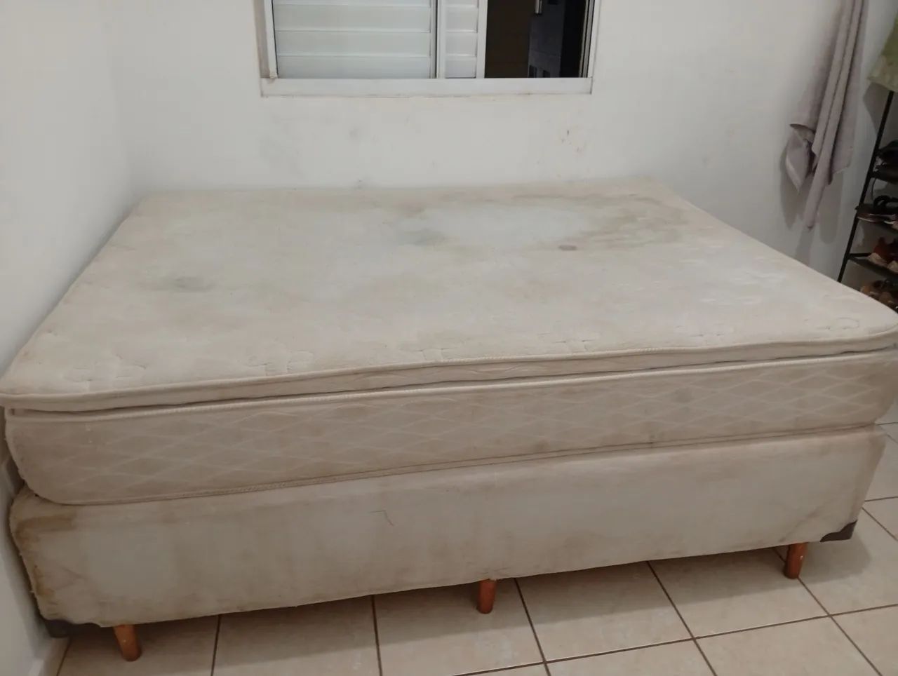 Doação Cama Casal box  - Foto 3