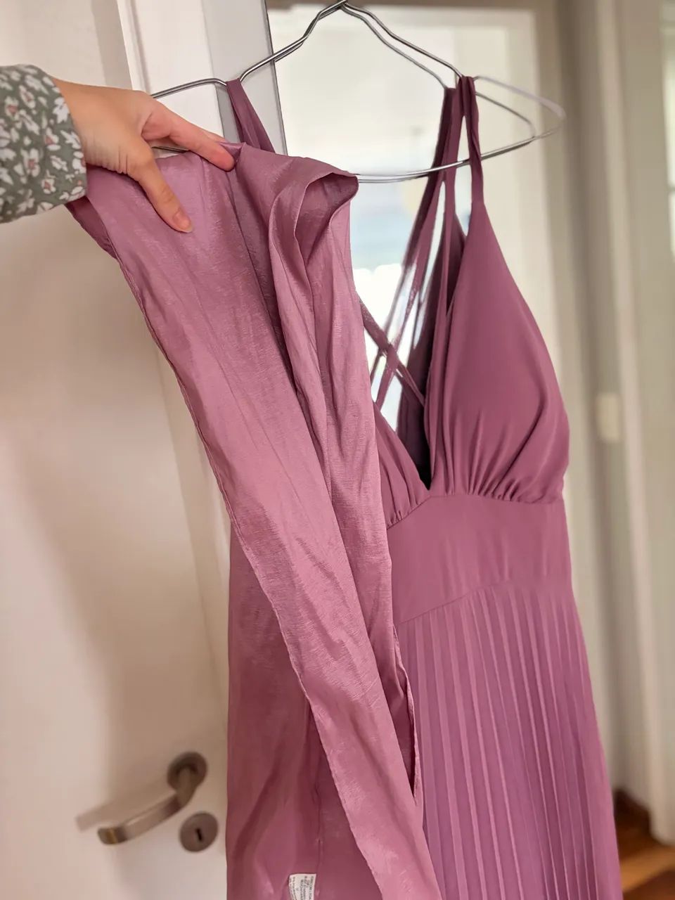Vestido longo plissado - Foto 4
