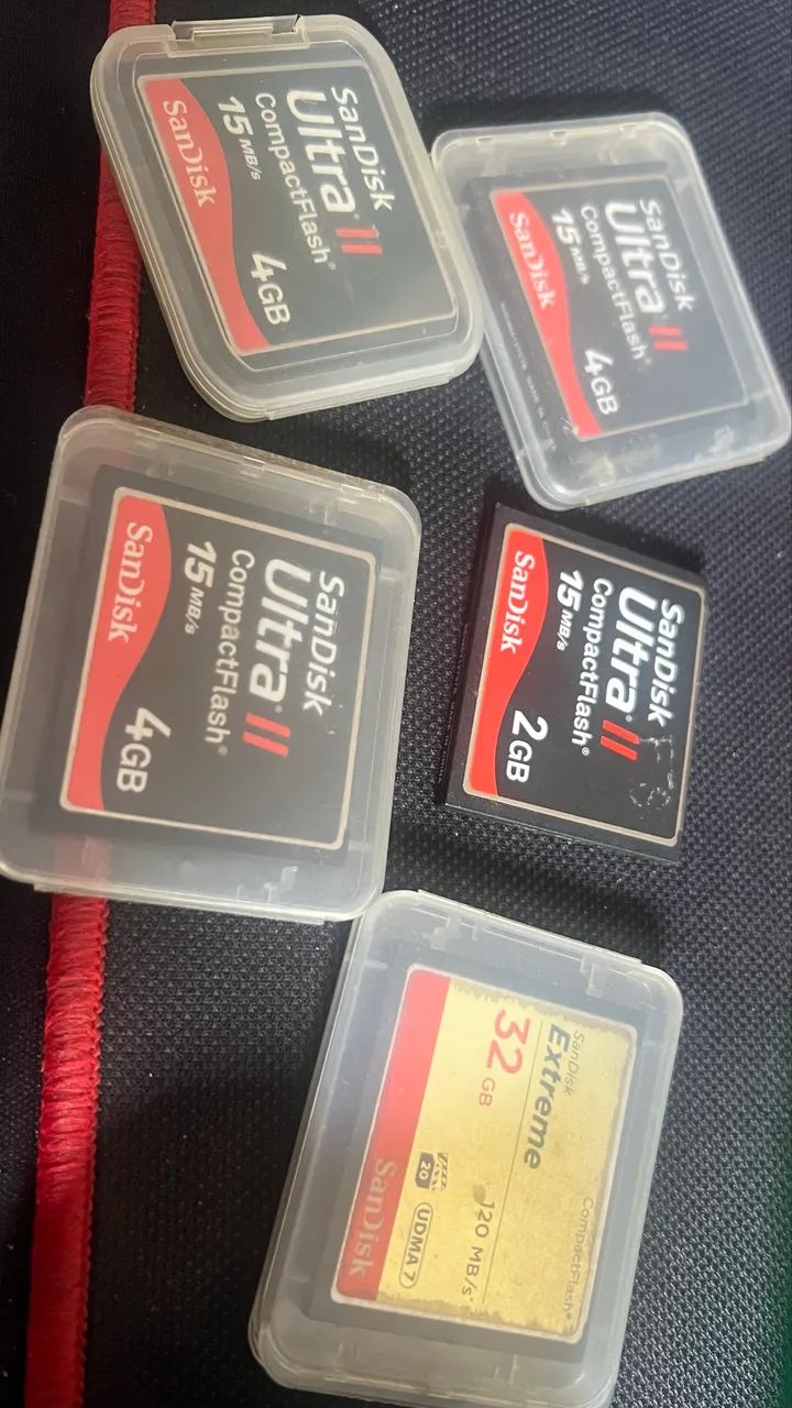 VENDO Cartões de Memória CF (Compact Flash) - Foto 2