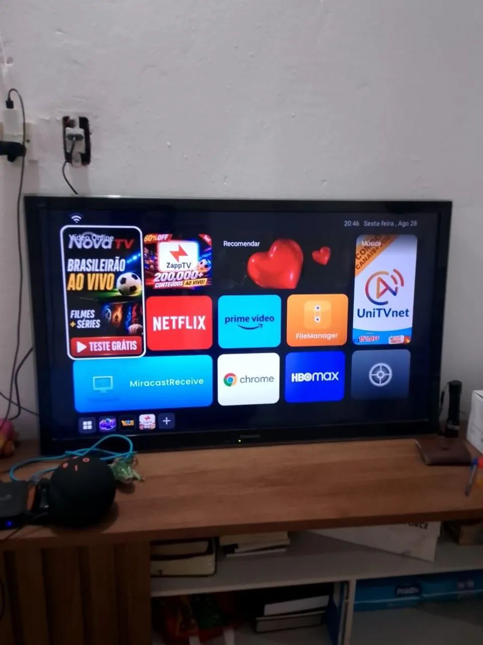 TV Panasonic 40 polegadas em excelente estado 