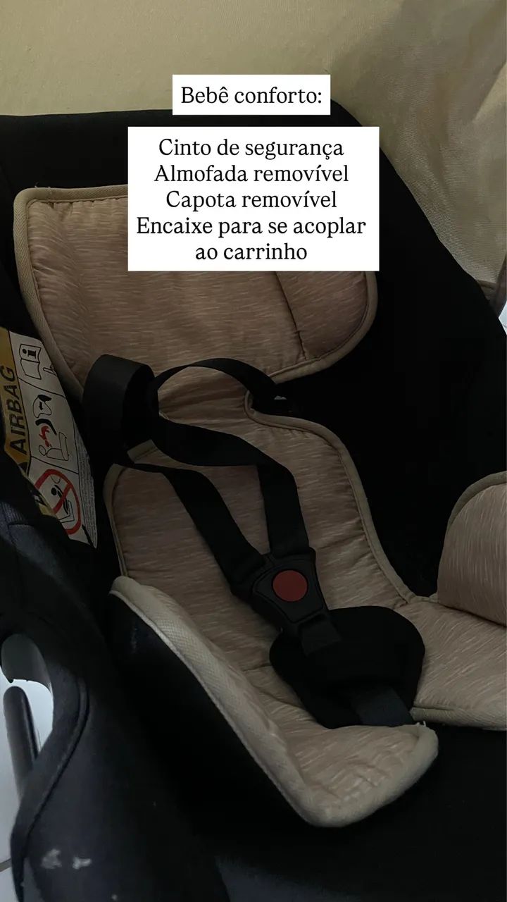 Carrinho de bebê + bebê conforto  - Foto 5