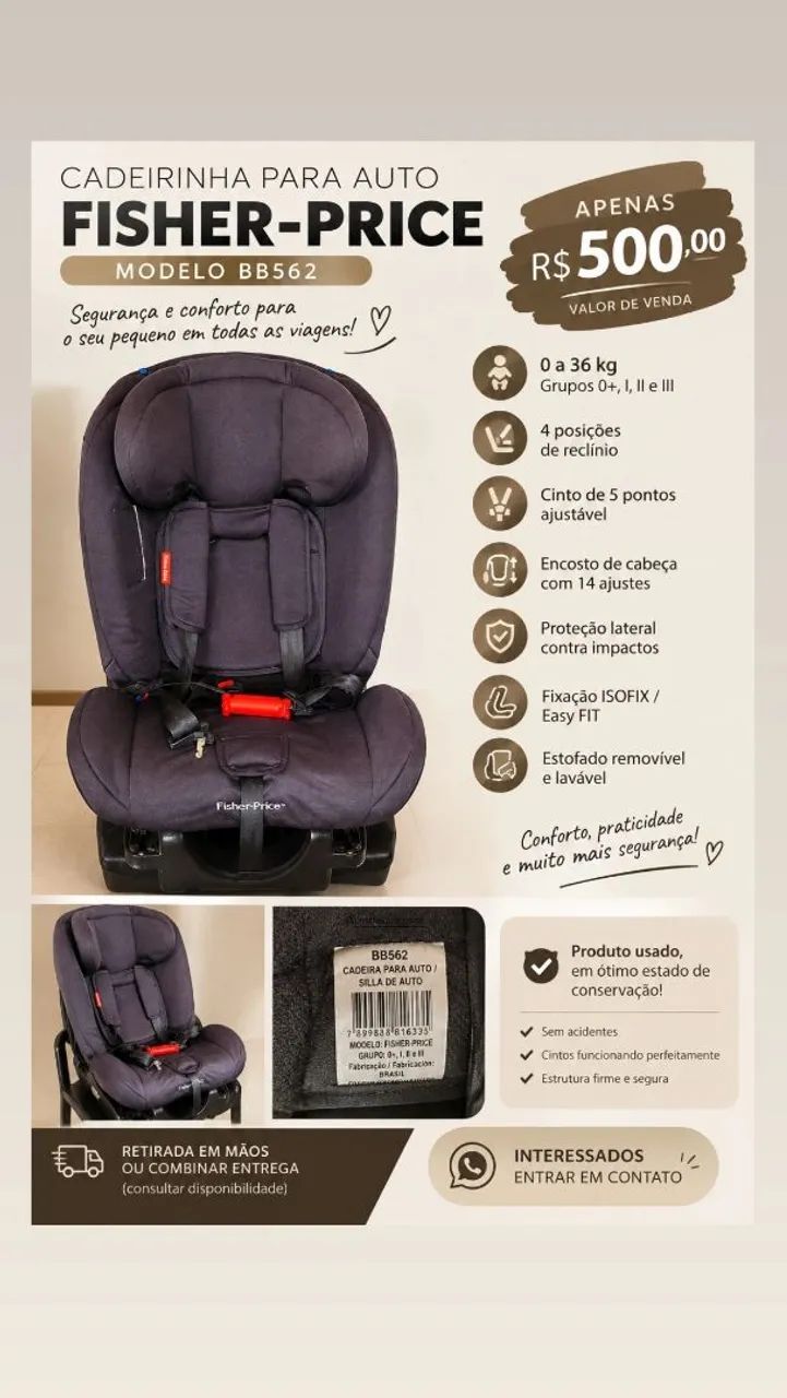 Cadeirinha de carro