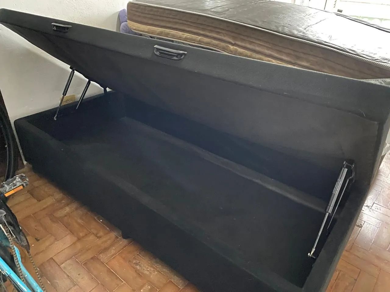Camas box solteiro Suede R$ 200 cada - Foto 4