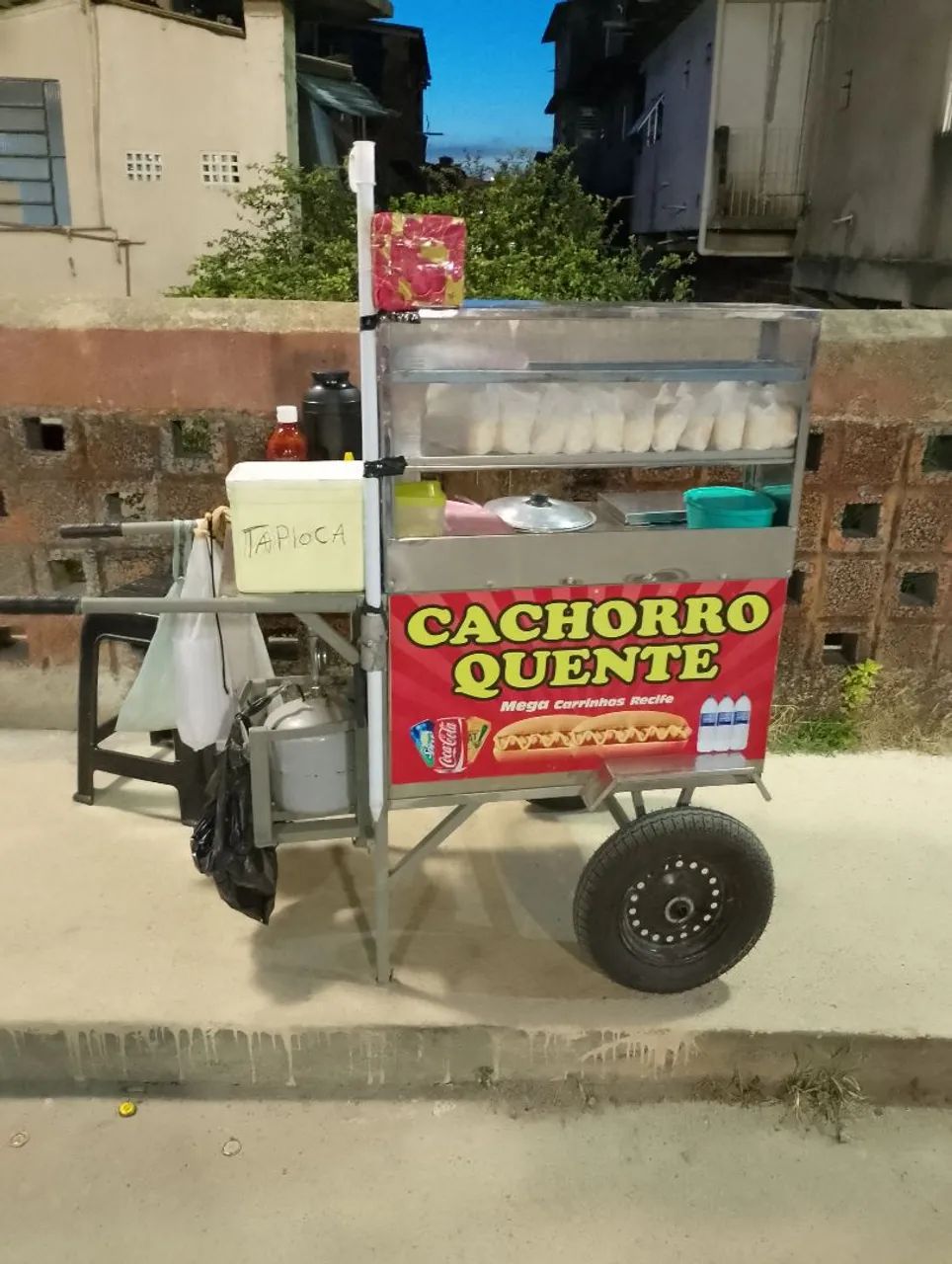 Carrinho de lanche 