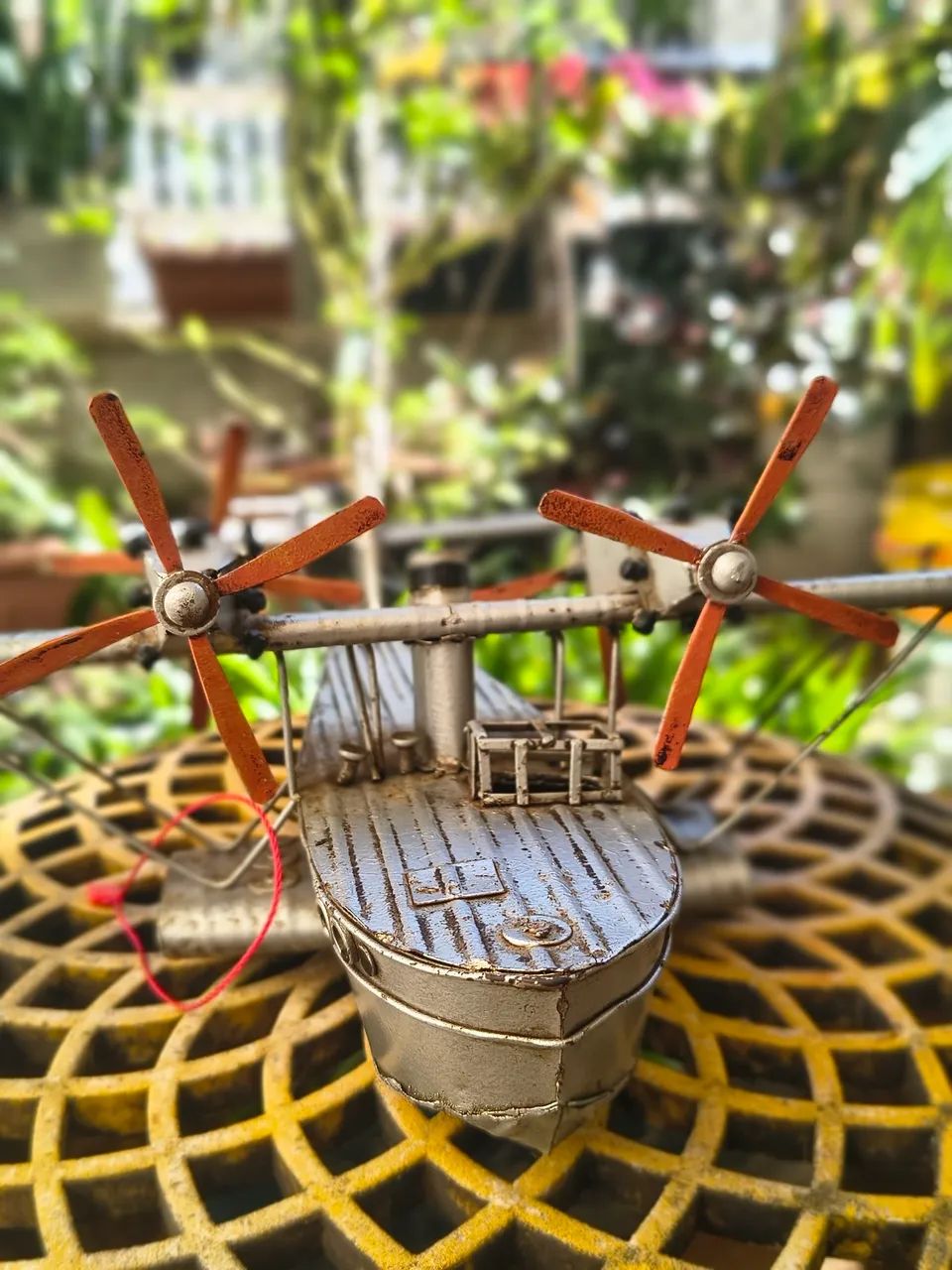 Avião miniatura decorativa  - Foto 3