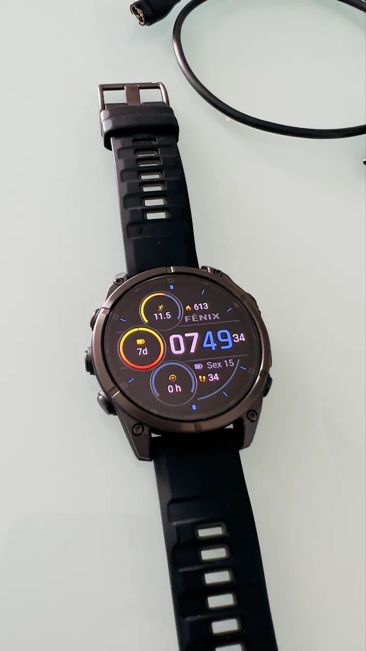 RELÓGIO GARMIN FENIX 8 47mm AMOLED - Smartwatches - Jabotiana