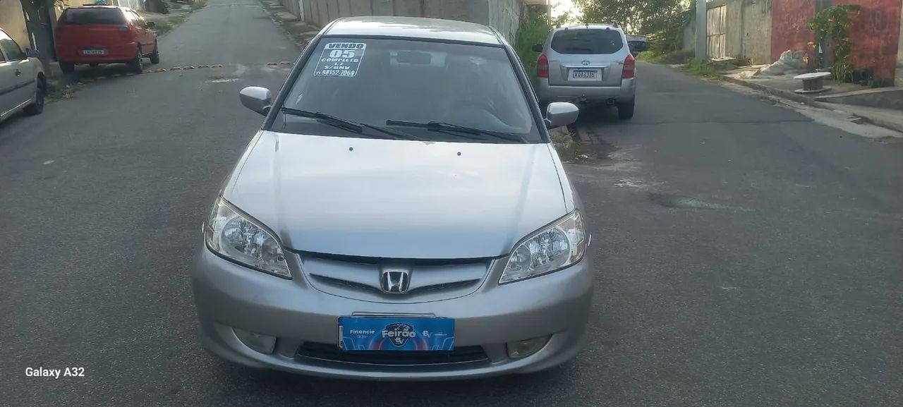 Honda Civic Sedan LXL 1.7 16V 130cv MEC 4P 2005