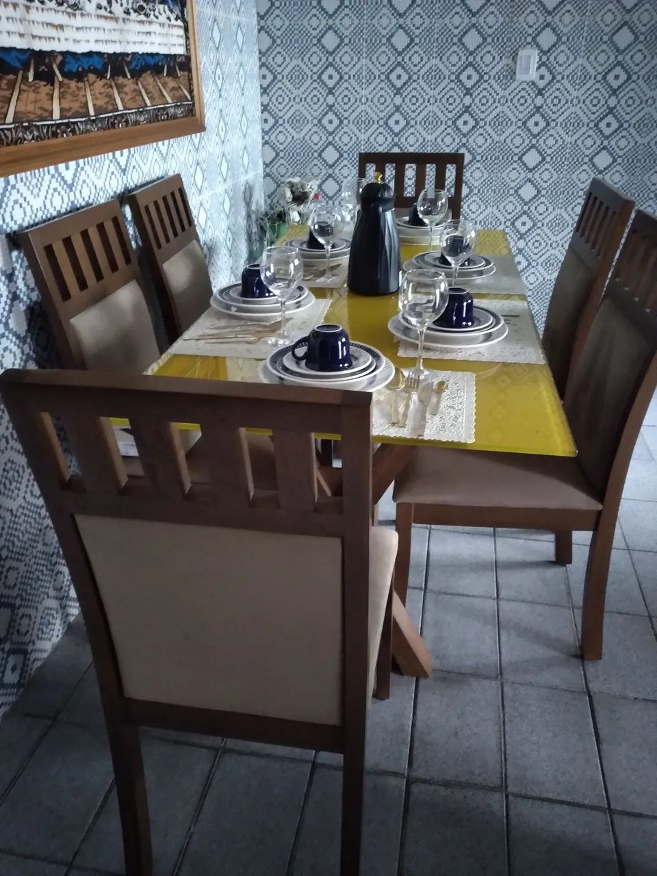 MESSA DE JANTAR 6 LUGARES - Foto 2