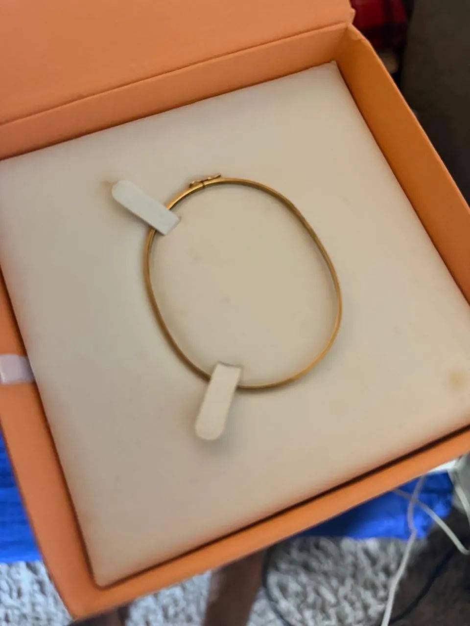 Vendo bracelete De prata banhado a ouro  - Foto 2