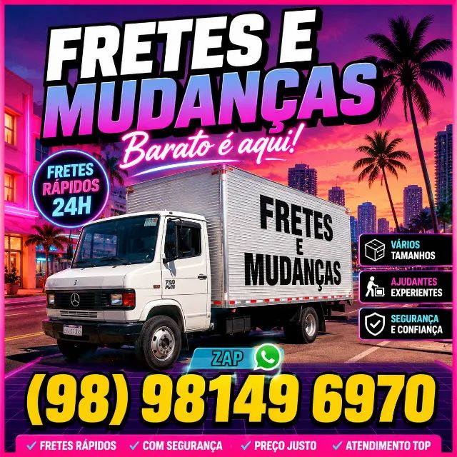 Fretes e Mudanças Comerciais e Residenciais 
