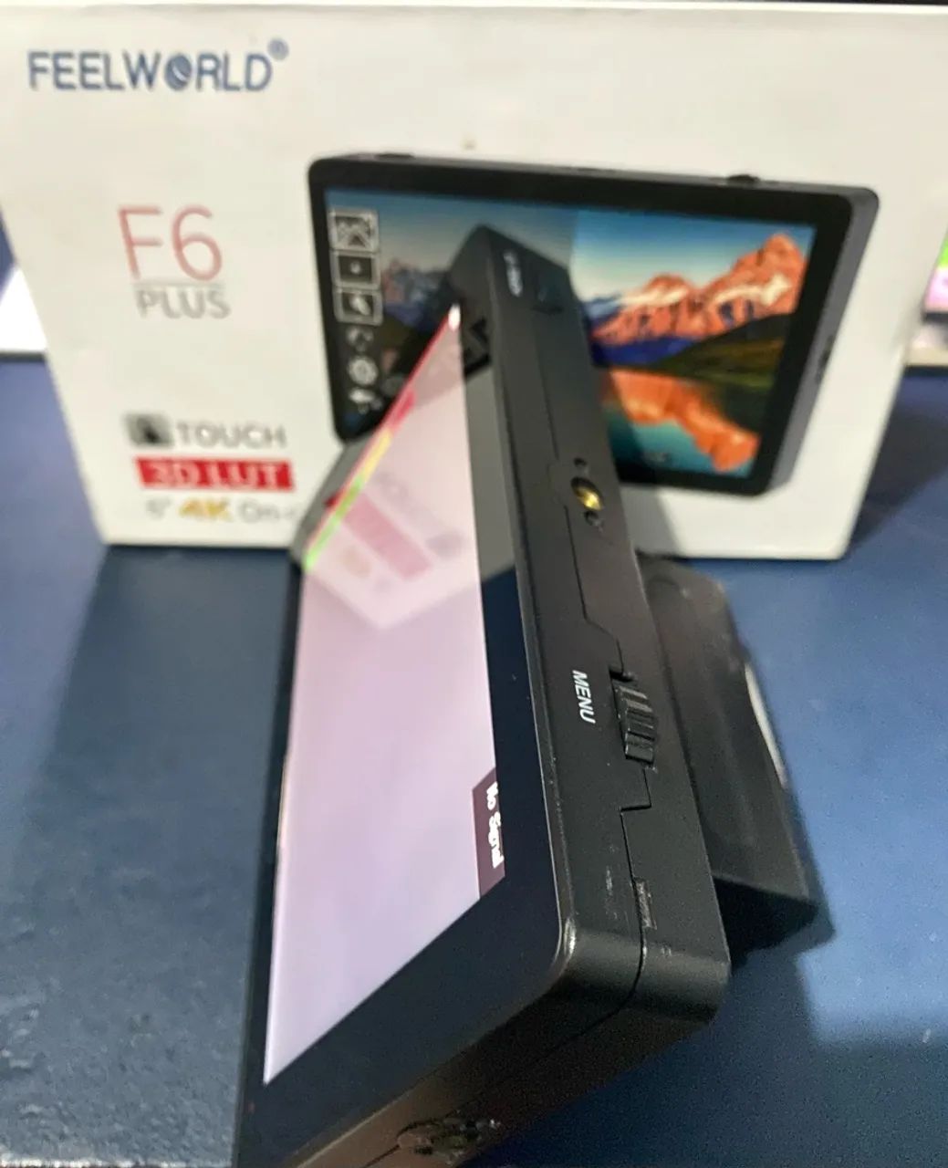 Monitor de vídeo hdmi F6 Plus Feelword  - Foto 2