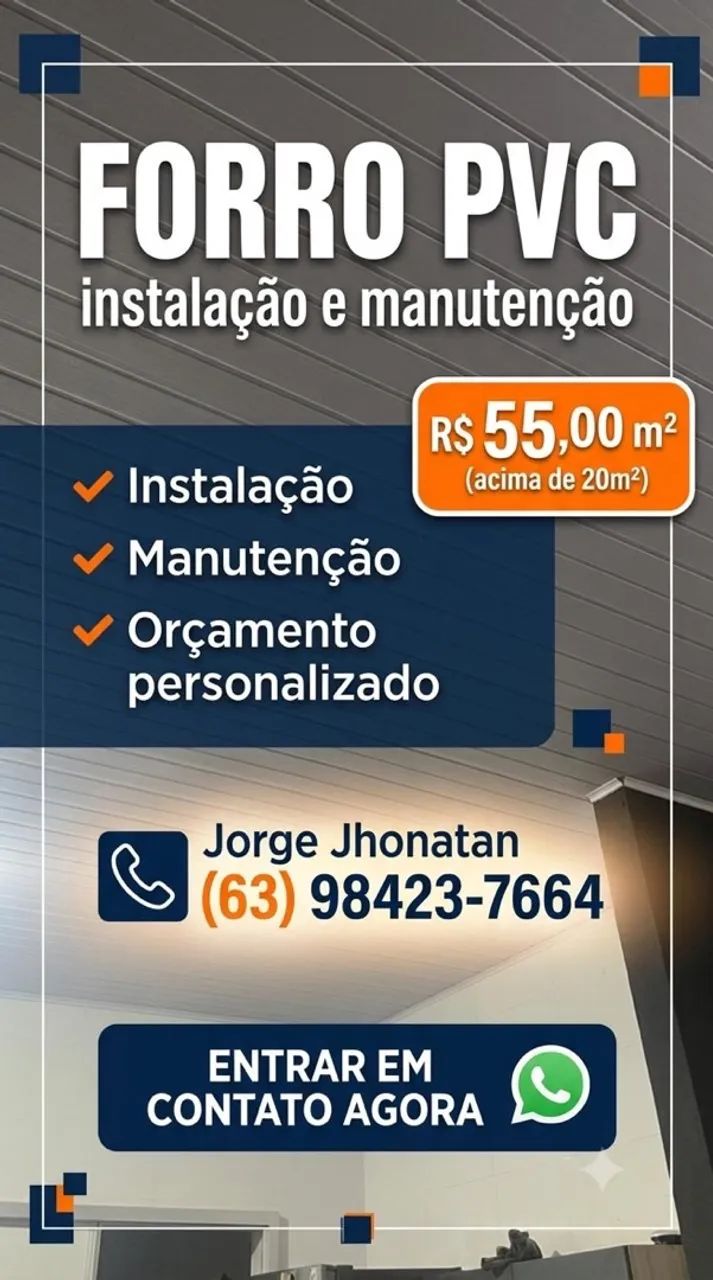 Forro de PVC *
