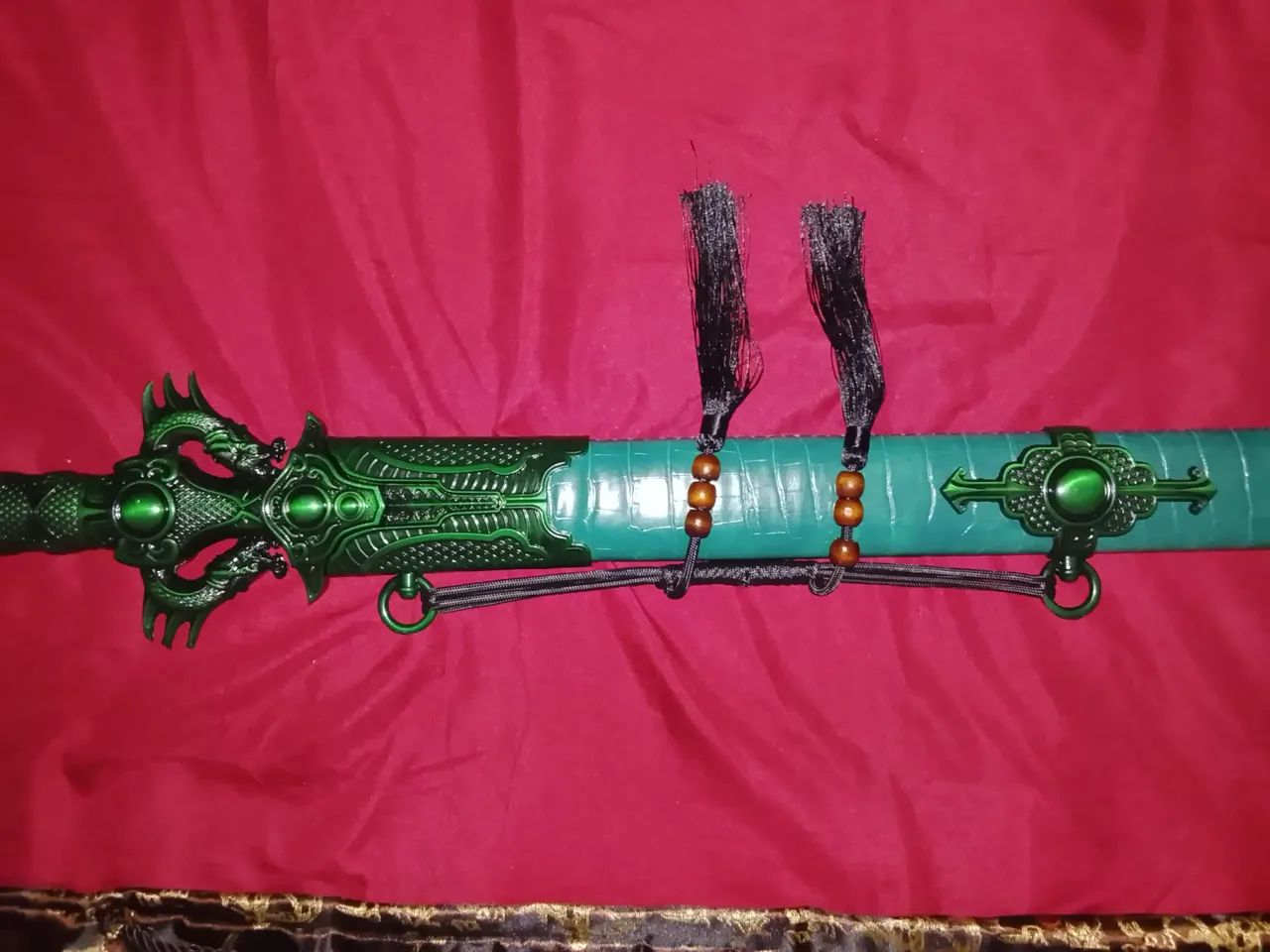Espada Dragon Chinese Green Jian - Foto 2