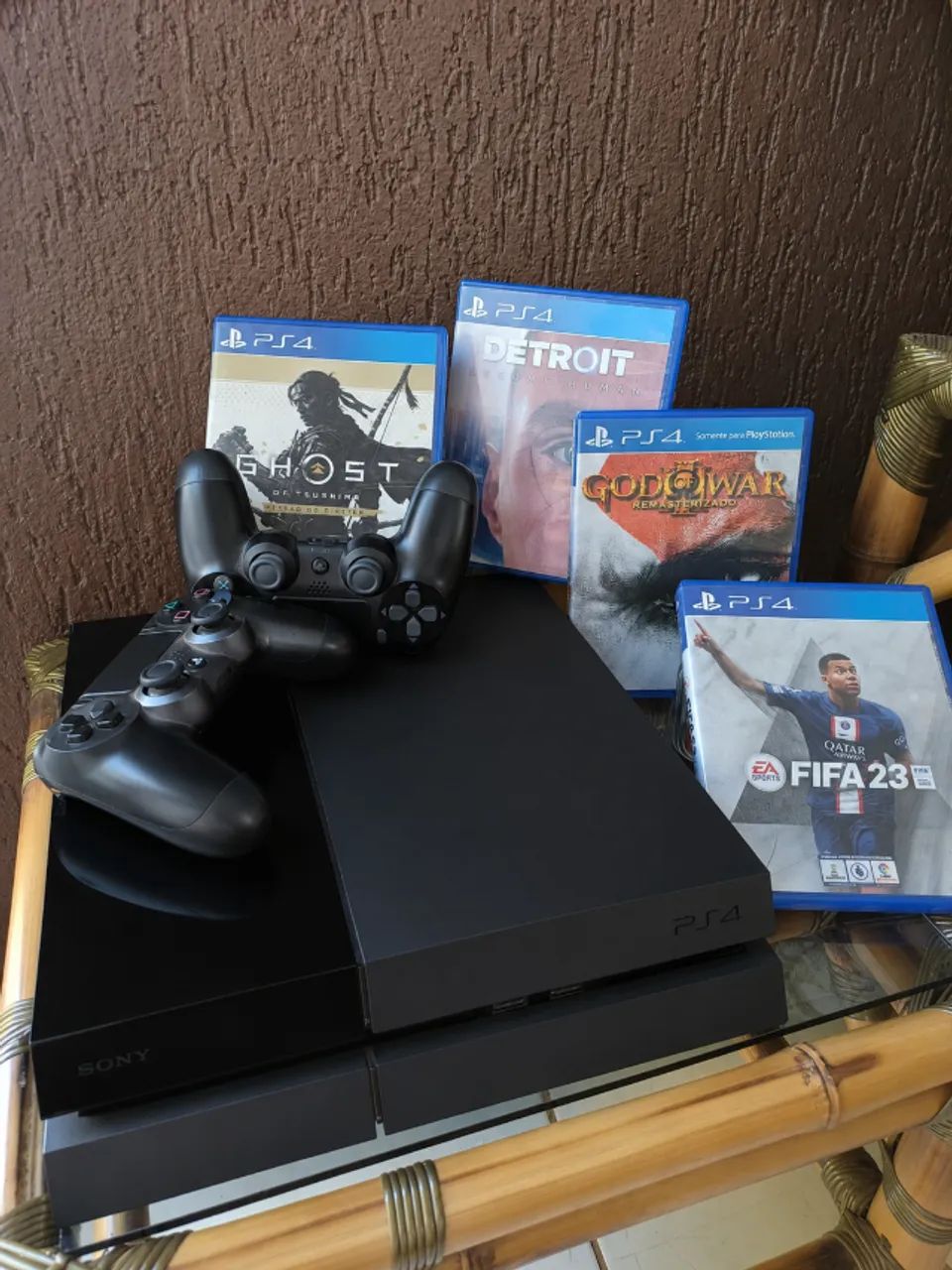 PLAYSTATION 4 FAT 500GB | 2 CONTROLES
