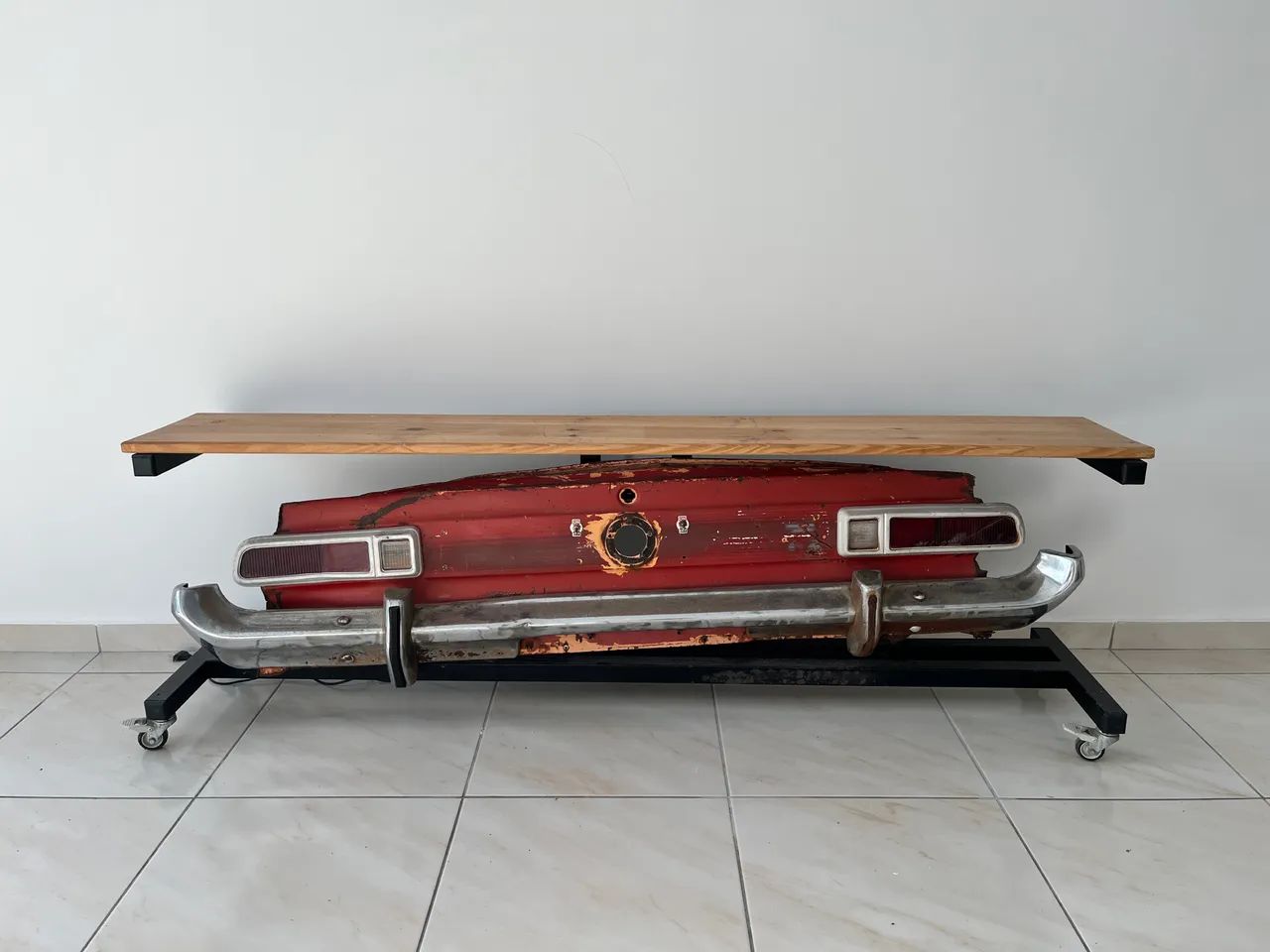 Rack traseira de Ford Maverick 
