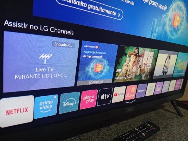 Smart TV LG 32" HD com Wi-Fi e Controle Remoto - Foto 3