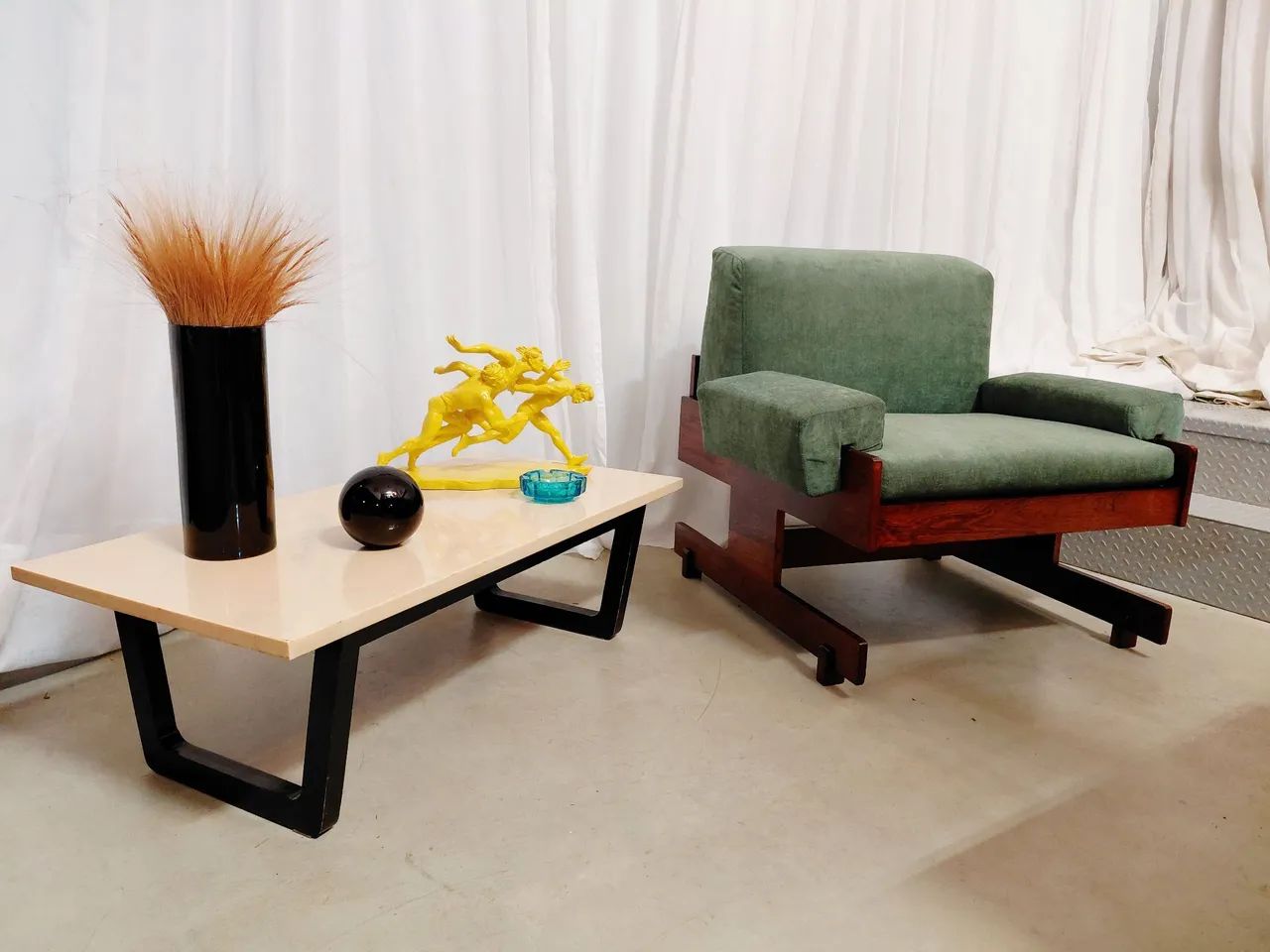 Poltrona Novo Rumo - 1960 - Jacarandá - Modernista- Design  - Foto 4