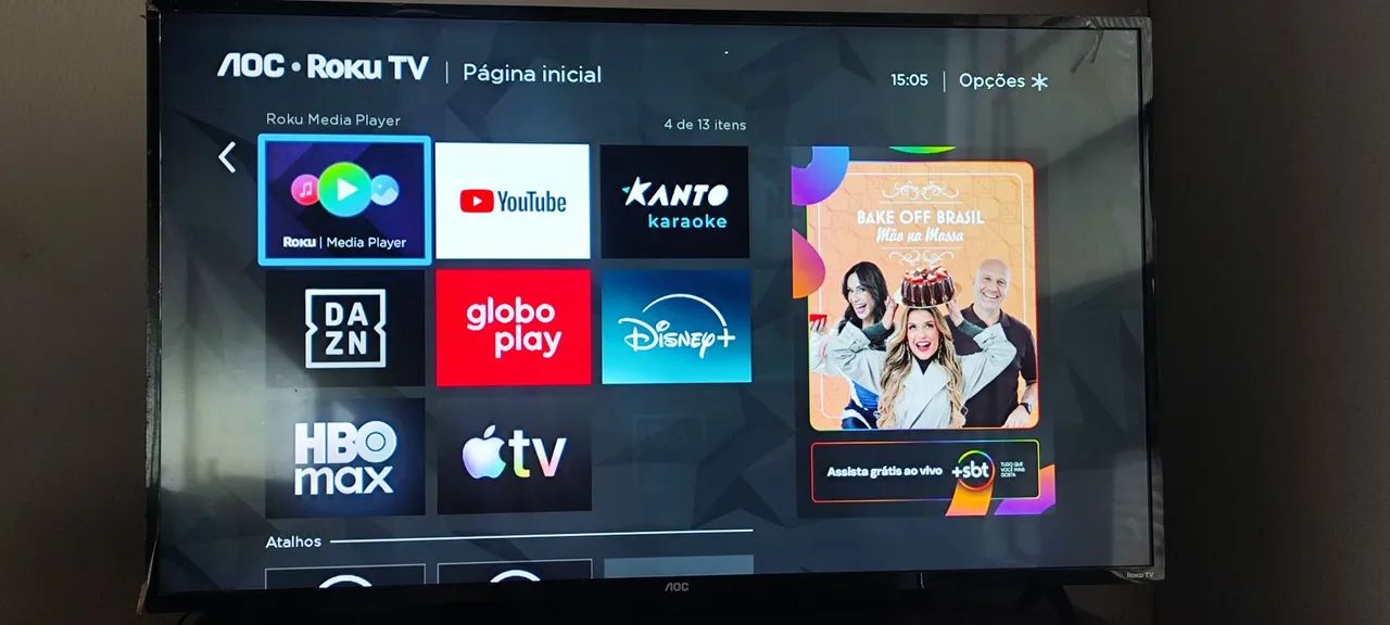 Tv smartv Aoc 43 polegadas  - Foto 3