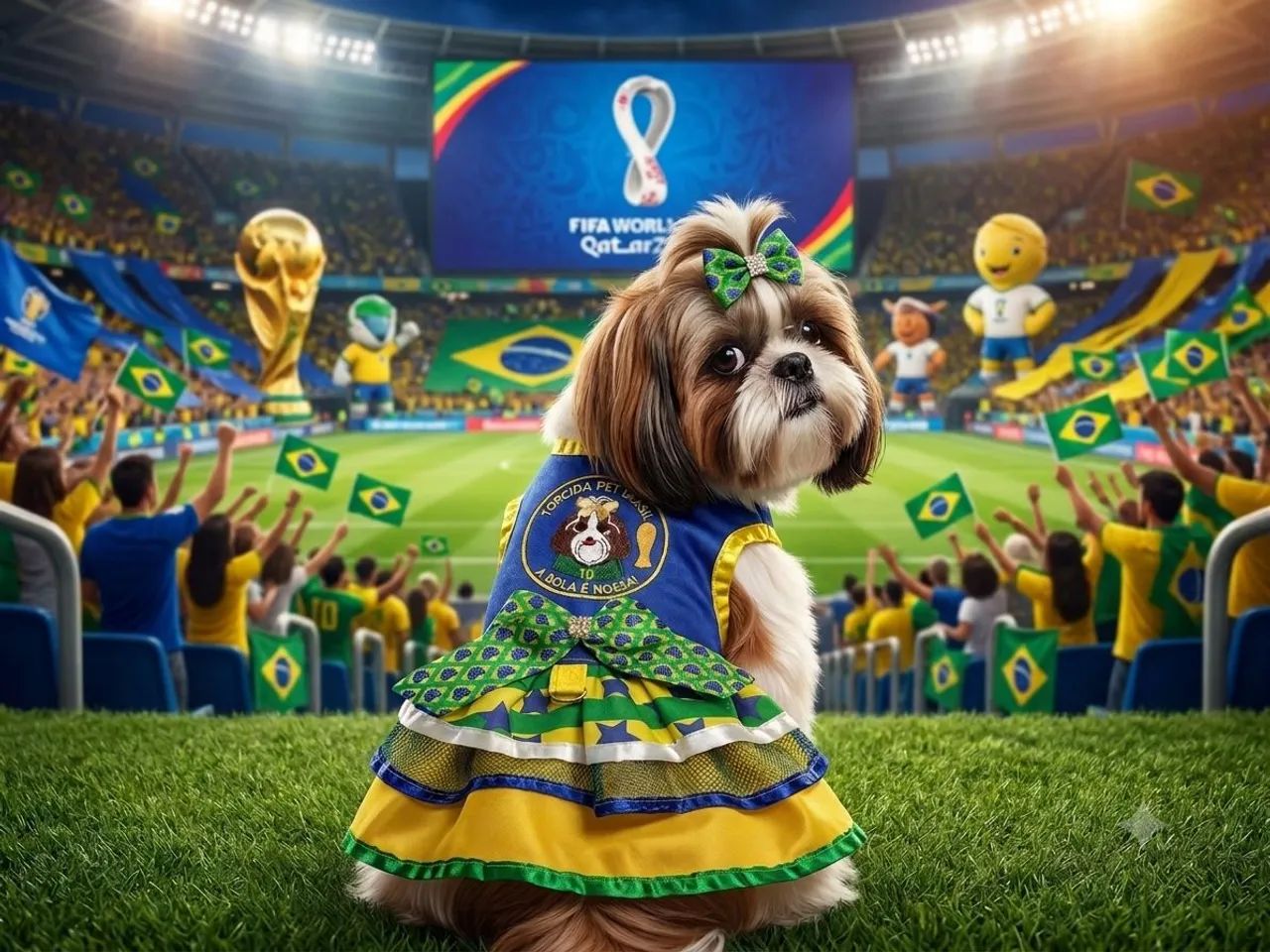 Roupa da copa para pet - Foto 4