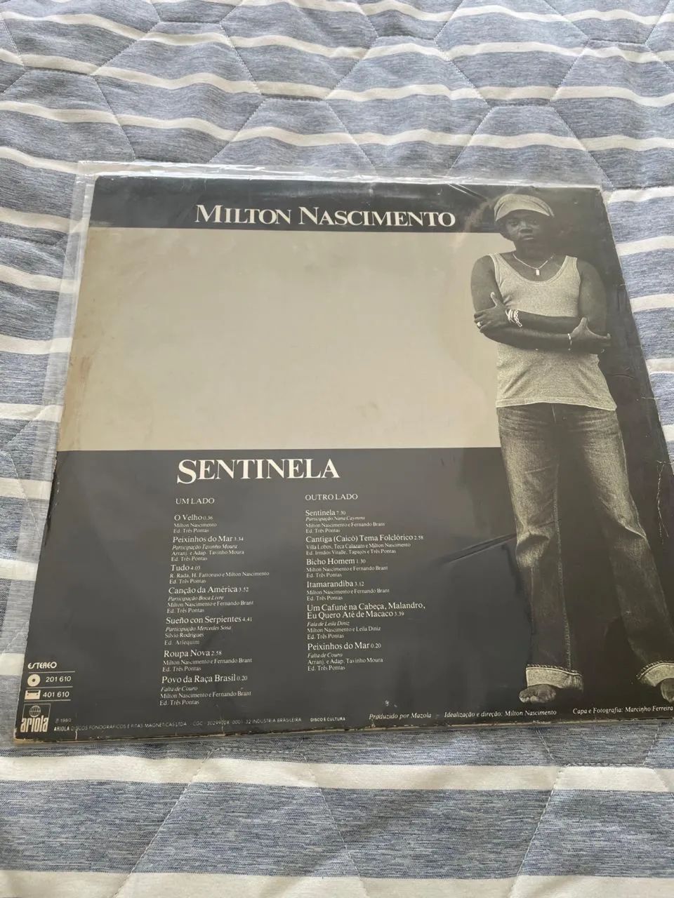 Vinil Milton Nascimento sentinela  - Foto 3