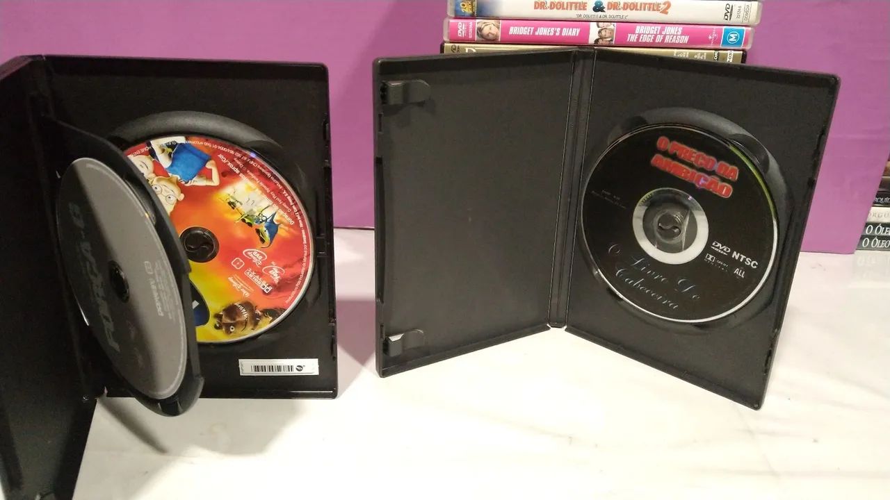 Dvds com 2 e 3 filmes originais. - Foto 5