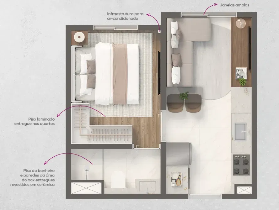 PLANTA 24m²