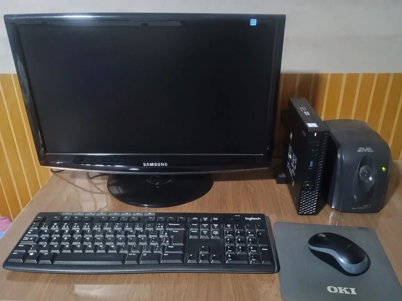 CPU mini Dell + monitor Samsung 20 