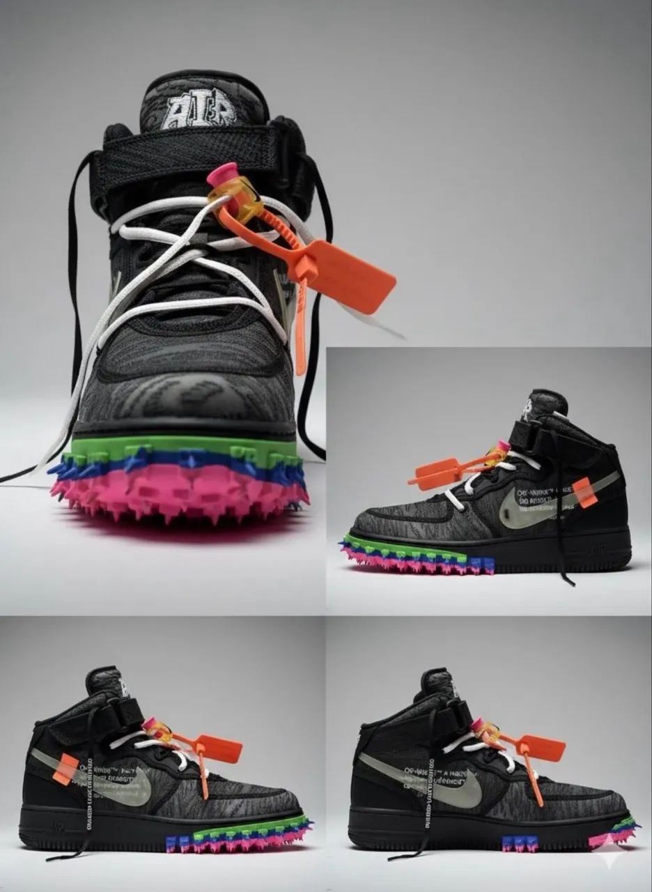 Nike x Off-White (Airforce 1 Mid) - Foto 5