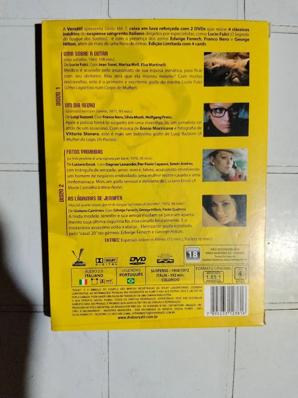 DVD Box Giallo Vol.7  - Foto 2