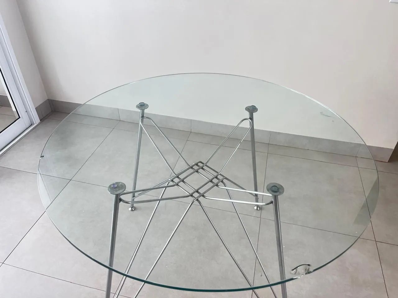 Mesa de vidro 