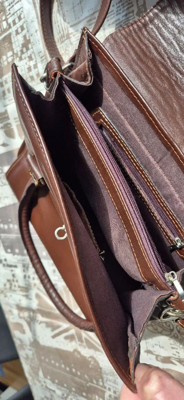 Bolsa de couro - Foto 5