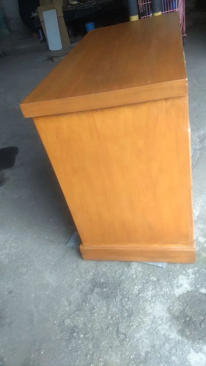 Mesa de computador  ou de estudoem madeira  - Foto 4