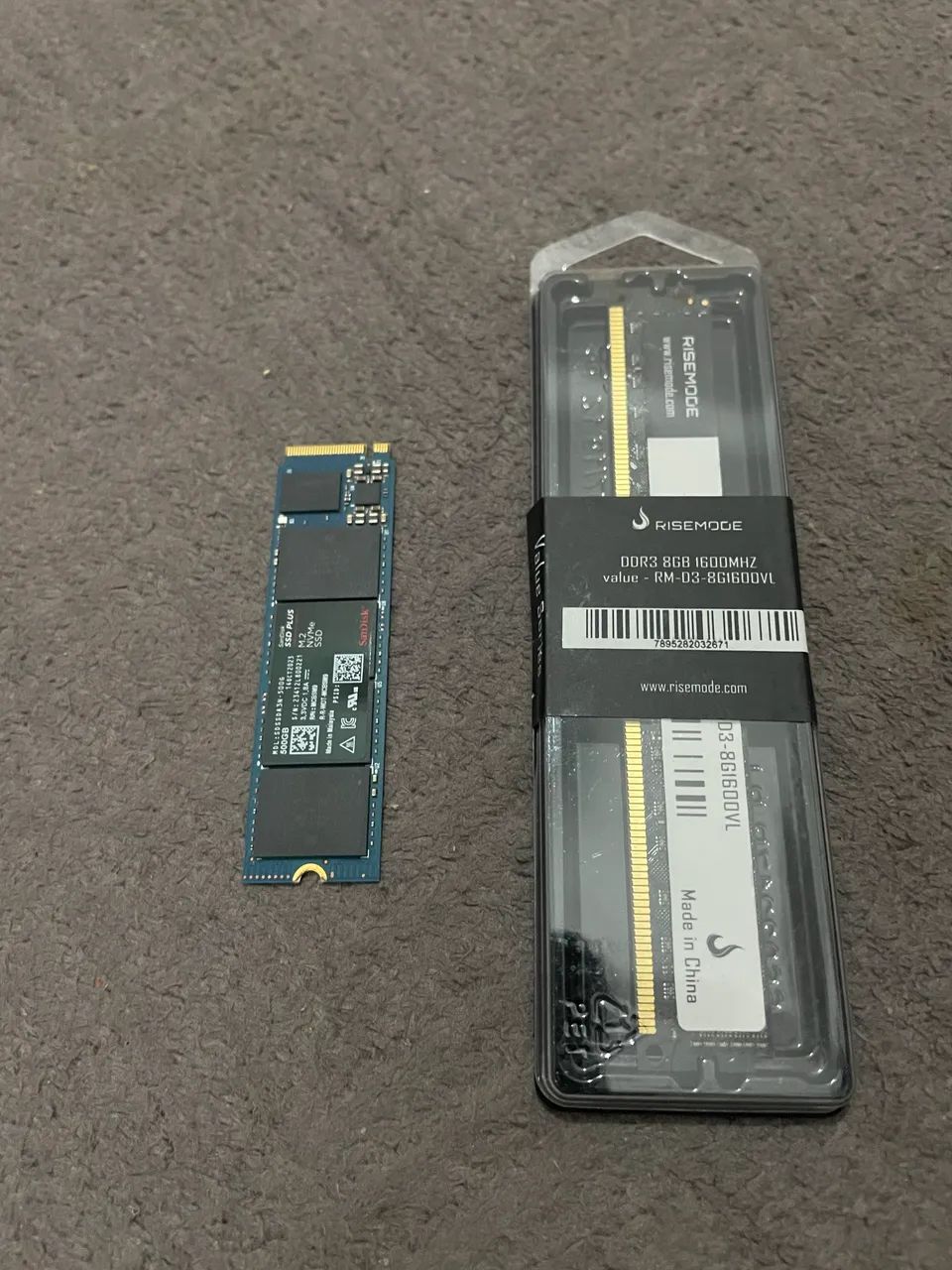 Kit placa mãe+processador+nvme - Foto 4